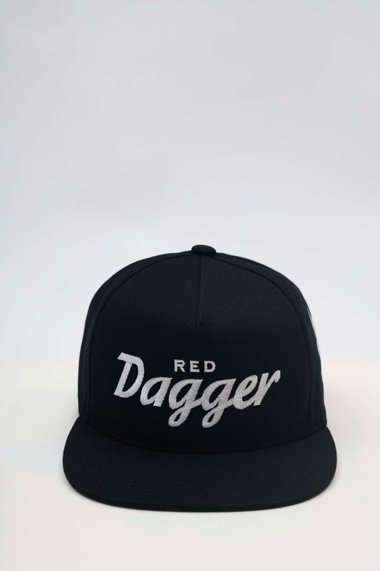 BLACK RED DAGGER HAT